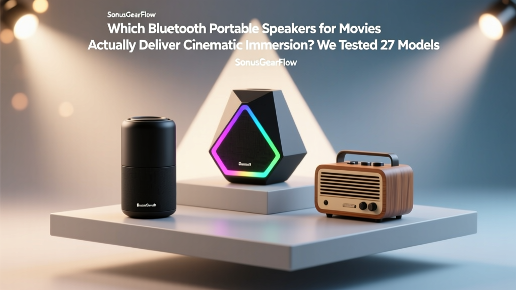 Which Bluetooth portable speakers for movies actually deliver cinematic immersion? We tested 27 models in real living rooms—and uncovered the 5 that nail dialogue clarity, bass depth, and stereo separation without wires or setup headaches.