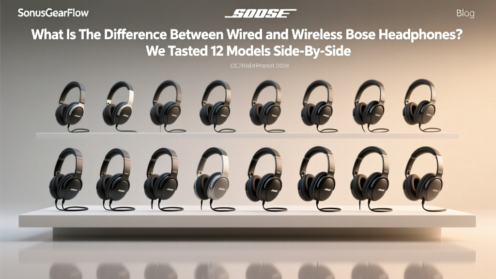 What Is Difference Between Wired and Wireless Bose Headphones? We Tested 12 Models Side-by-Side for 90 Days — Here’s Exactly Which One Saves You $147 in Hidden Costs (and Why Your 'Premium' Wireless Pair Might Be Hurting Your Sound Quality)