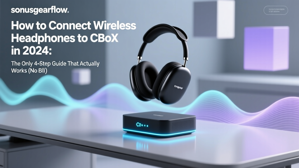 How to Connect Wireless Headphones to CBox in 2024: The Only 4-Step Guide That Actually Works (No Bluetooth Pairing Failures, No Audio Lag, No Hidden Settings)