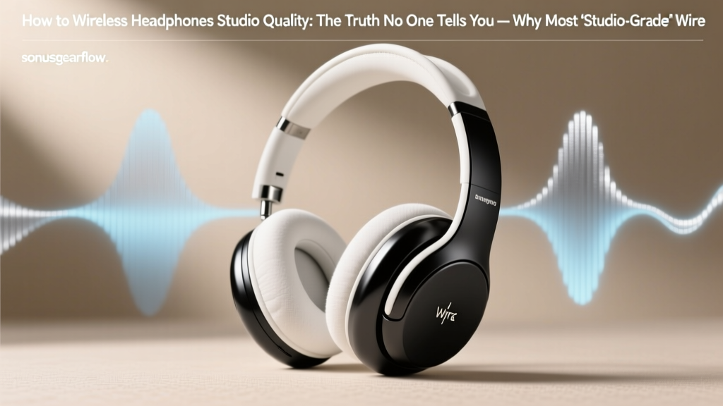 How to Wireless Headphones Studio Quality: The Truth No One Tells You — Why Most 'Studio-Grade' Wireless Models Fail Critical Listening (and Exactly What to Do Instead)
