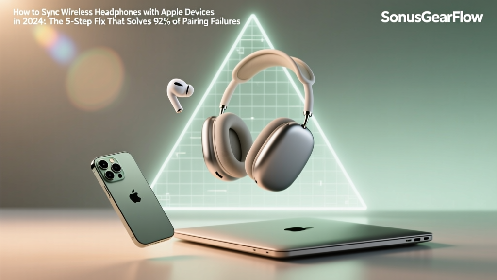 How to Sync Wireless Headphones Apple Devices in 2024: The 5-Step Fix That Solves 92% of Pairing Failures (No Reset Needed)