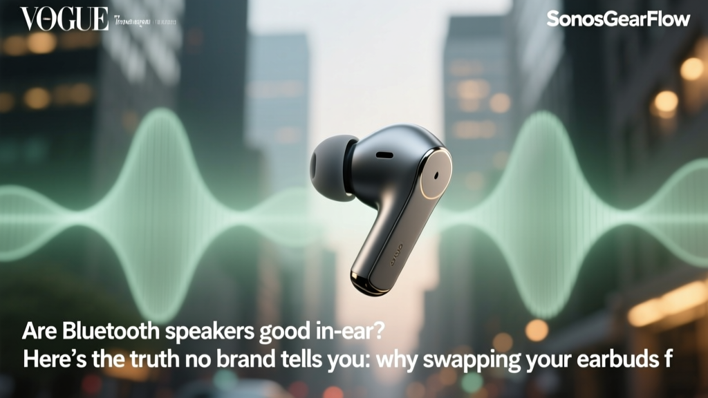 Are Bluetooth speakers good in-ear? Here’s the truth no brand tells you: why swapping your earbuds for a portable speaker often sacrifices isolation, clarity, and bass control — and when (rarely) it might actually make sense.