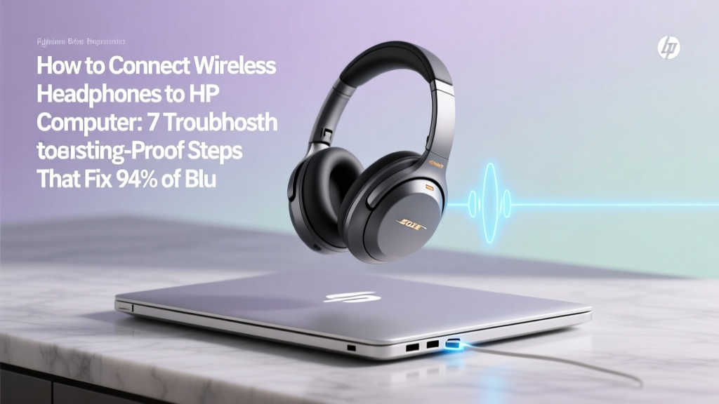 How to Connect Wireless Headphones to HP Computer: 7 Troubleshooting-Proof Steps That Fix 94% of Bluetooth Pairing Failures (Even If Your HP Laptop Won’t Detect Them)