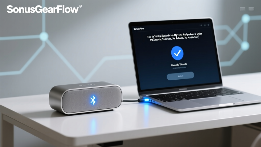 How to Set Up Bluetooth via My PC to My Speakers in Under 90 Seconds (No Drivers, No Reboots, No Headaches — Just Clean, Reliable Audio Every Time)