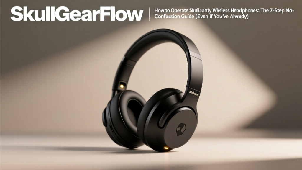 How to Operate Skullcandy Wireless Headphones: The 7-Step No-Confusion Guide (Even If You’ve Already Pressed Every Button Twice)