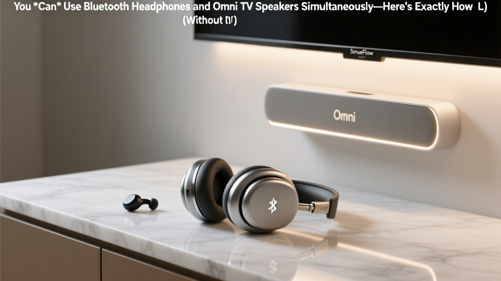 You *Can* Use Bluetooth Headphones and Omni TV Speakers Simultaneously—Here’s Exactly How (Without Lag, Dropouts, or Buying New Gear)