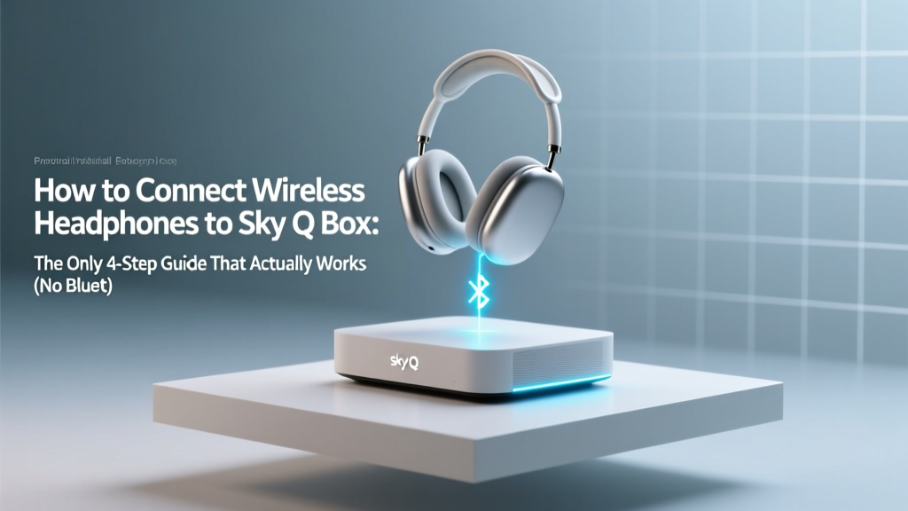 How to Connect Wireless Headphones to Sky Q Box: The Only 4-Step Guide That Actually Works (No Bluetooth Pairing Failures, No Audio Lag, No Extra Hardware Needed)