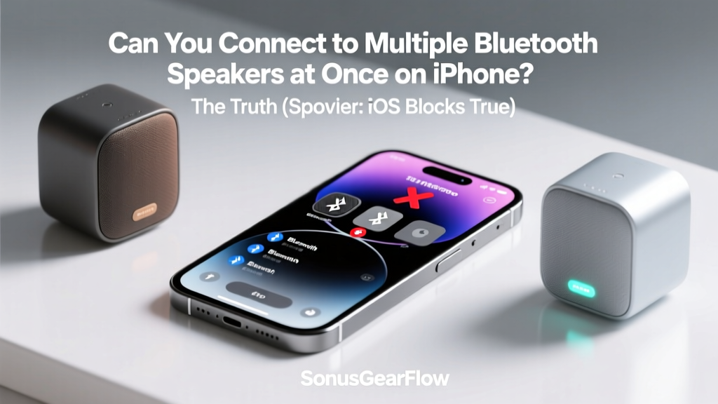 Can You Connect to Multiple Bluetooth Speakers at Once on iPhone? The Truth (Spoiler: iOS Blocks True Simultaneous Audio — But Here’s Exactly How to Bypass It Without Third-Party Apps or Jailbreaking)