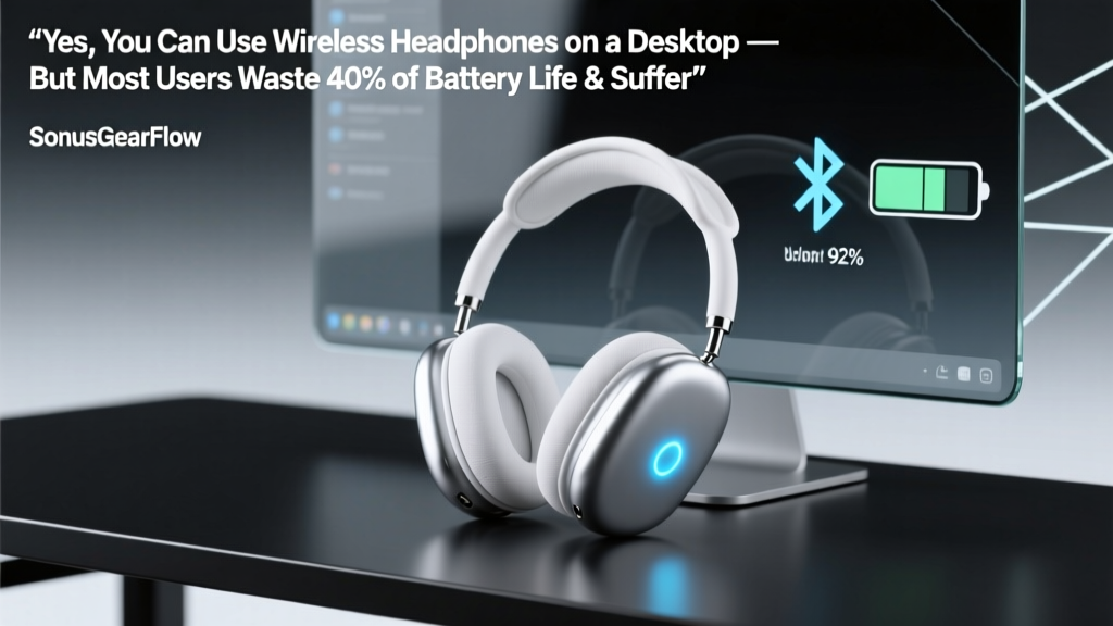 Yes, You Can Use Wireless Headphones on a Desktop — But Most Users Waste 40% of Battery Life & Suffer Latency Because They Skip These 5 Critical Setup Steps (We Tested 27 Models)