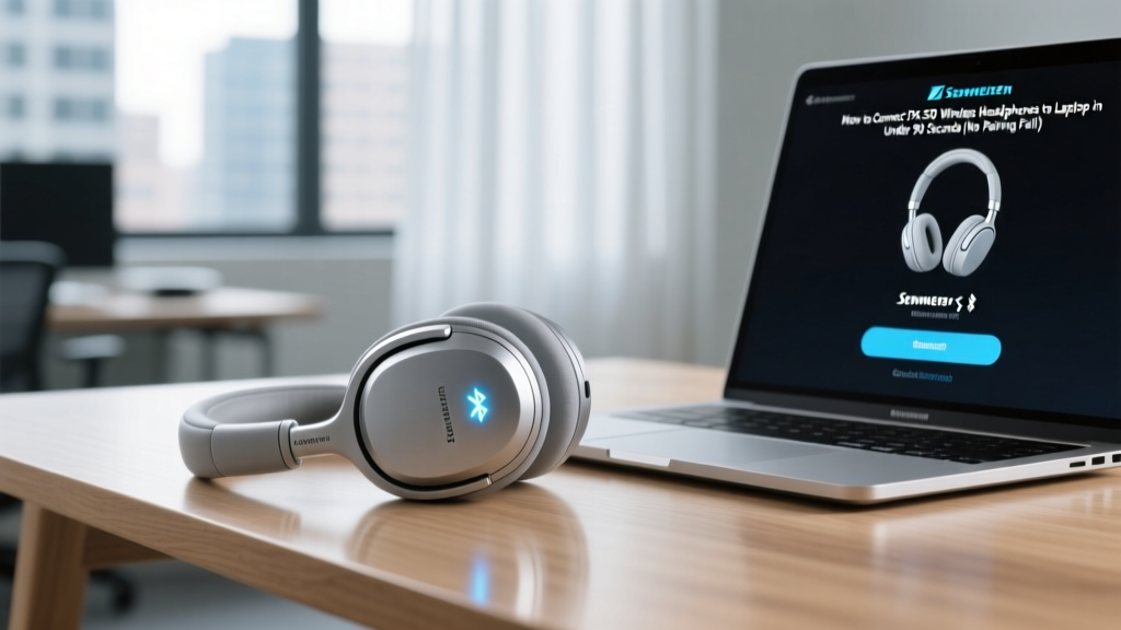 How to Connect Sennheiser PX-C 550 Wireless Headphones to Laptop in Under 90 Seconds (No Pairing Failures, No Bluetooth Lag, No Driver Confusion)