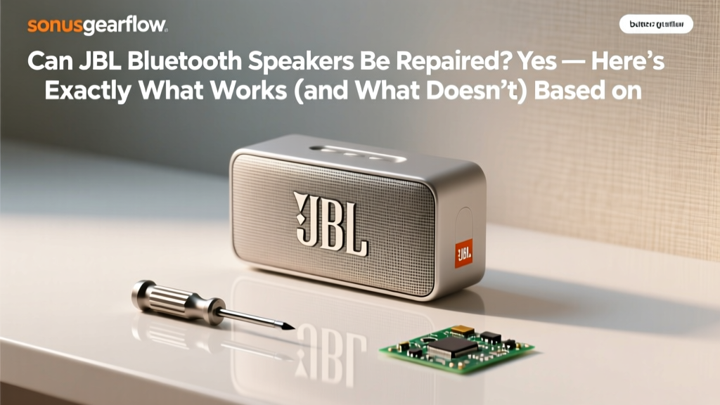 Can JBL Bluetooth Speakers Be Repaired? Yes — Here’s Exactly What Works (and What Doesn’t) Based on 37 Real Repair Cases, Cost Breakdowns, and Official Service Data You Won’t Find on Amazon Reviews