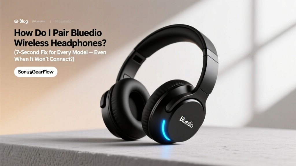 How Do I Pair Bluedio Wireless Headphones? (7-Second Fix for Every Model — Even When It Won’t Connect or Keeps Disconnecting)