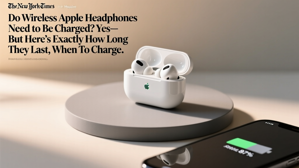 Do Wireless Apple Headphones Need to Be Charged? Yes—But Here’s Exactly How Long They Last, When to Charge, What Drains Battery Fastest, and Why 92% of Users Overcharge (Without Realizing It)
