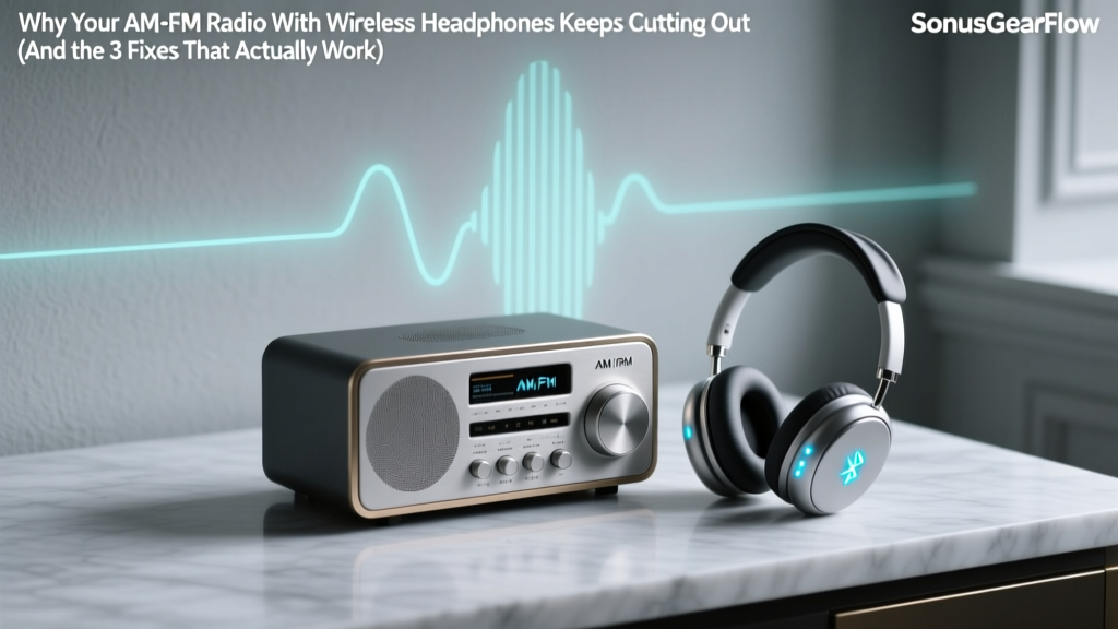 Why Your AM FM Radio With Wireless Headphones Keeps Cutting Out (And the 3 Fixes That Actually Work — No Tech Degree Required)