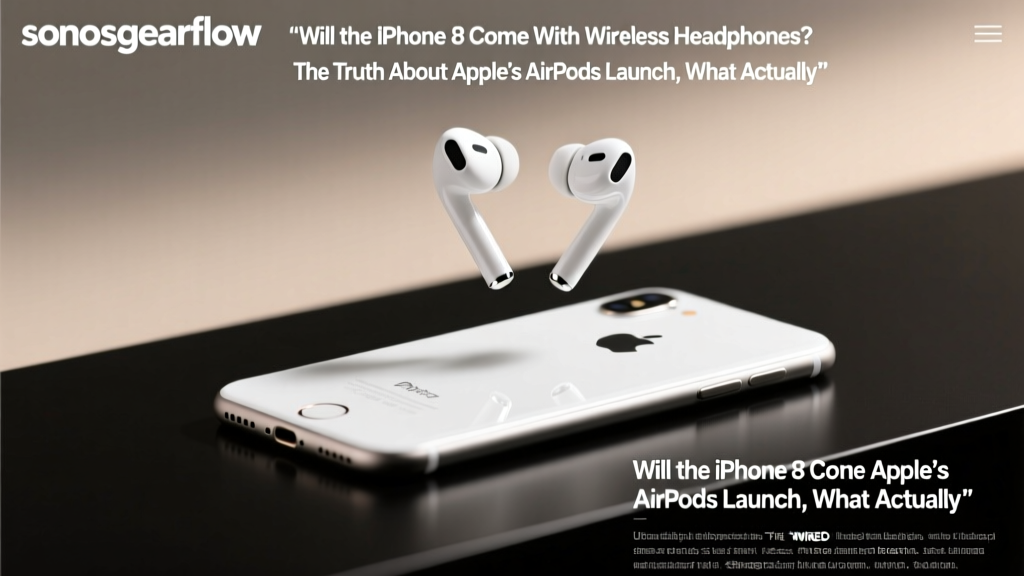 Will the iPhone 8 Come With Wireless Headphones? The Truth About Apple’s AirPods Launch, What Actually Shipped in 2017, and Why This Misconception Still Confuses Buyers Today