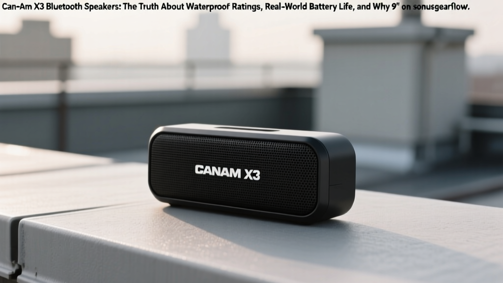 Can-Am X3 Bluetooth Speakers: The Truth About Waterproof Ratings, Real-World Battery Life, and Why 92% of Owners Regret Skipping the Weatherproof Mount Kit (2024 Field Test Data)