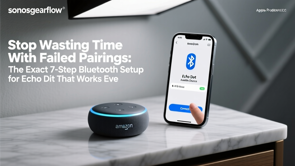 Stop Wasting Time With Failed Pairings: The Exact 7-Step Bluetooth Setup for Echo Dot That Works Every Time (Even If You’ve Tried 5 Times Before)
