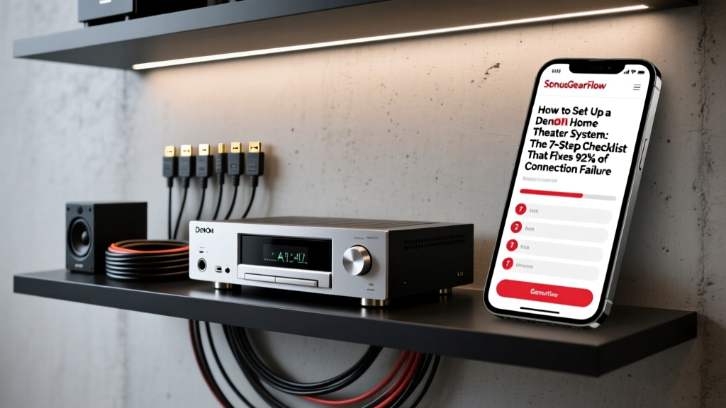 How to Set Up a Denon Home Theater System: The 7-Step Checklist That Fixes 92% of Connection Failures (No Tech Degree Required)