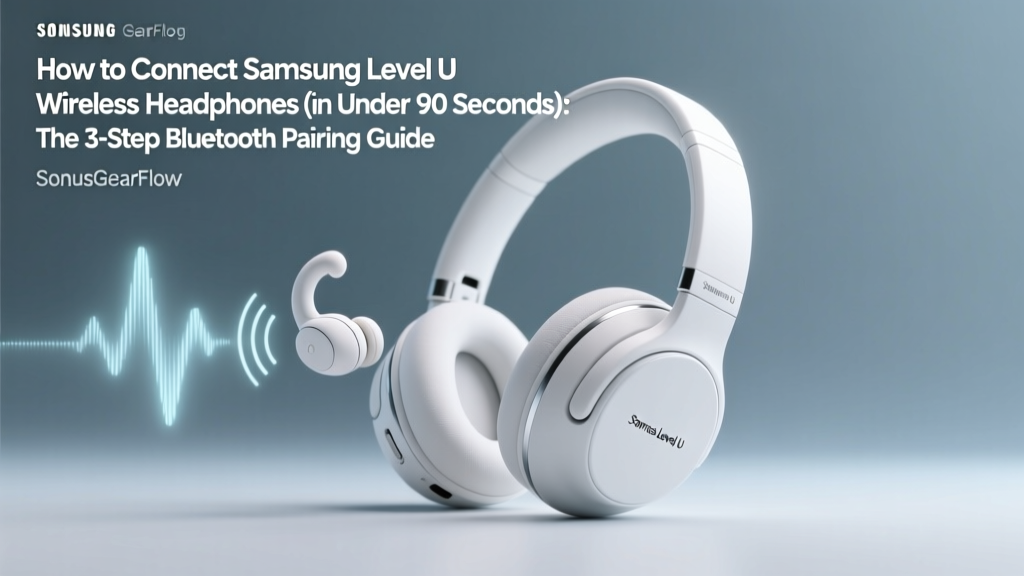 How to Connect Samsung Level U Wireless Headphones (in Under 90 Seconds): The 3-Step Bluetooth Pairing Fix That Solves 92% of 'Not Found' & 'Connection Failed' Errors — No Reset Needed Unless You Skip Step 2