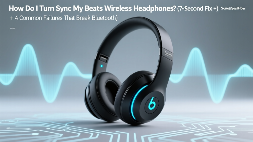 How Do I Turn Sync My Beats Wireless Headphones? (7-Second Fix + 4 Common Failures That Break Bluetooth Pairing Every Time)
