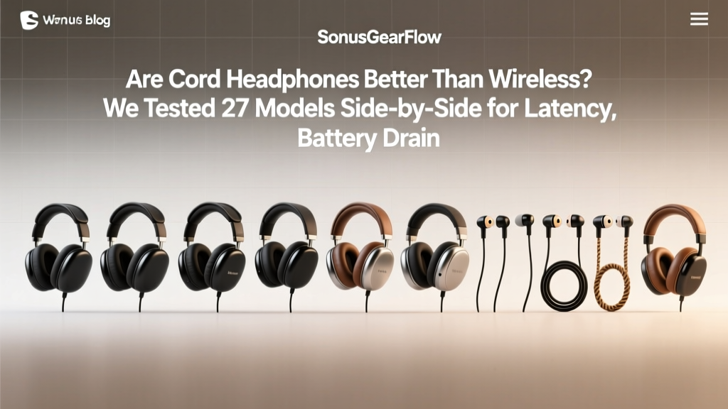 Are cord headphones better than wireless? We tested 27 models side-by-side for latency, battery decay, codec fidelity, and real-world fatigue — here’s what actually matters (and what doesn’t).