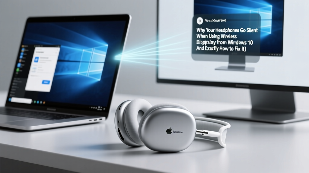 Why Your Headphones Go Silent When Using Wireless Display from Windows 10 (And Exactly How to Fix All 7 Audio Routing Failures in Under 90 Seconds)