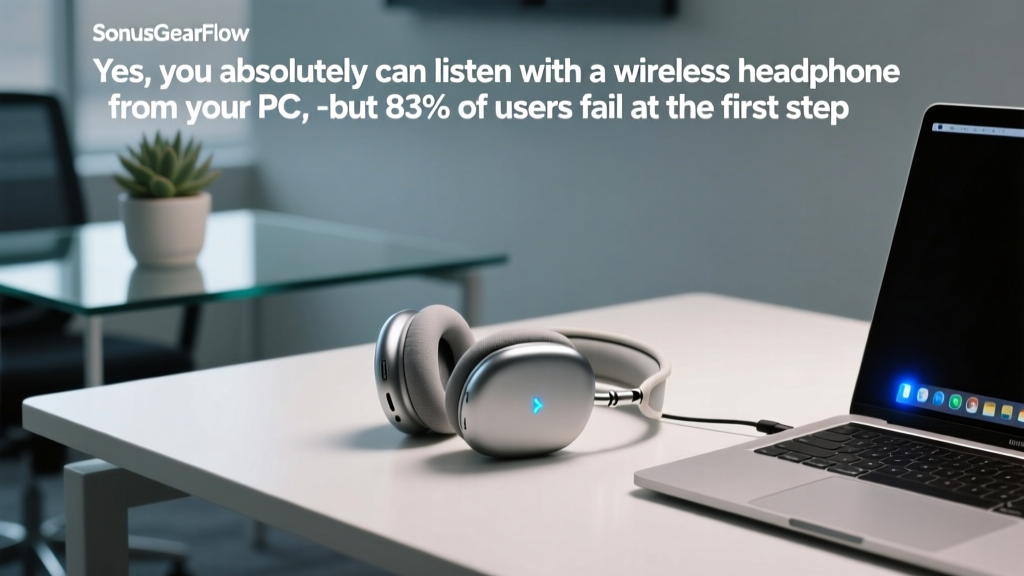 Yes, you absolutely can listen with a wireless headphone from your PC—but 83% of users fail at the first step (it’s not Bluetooth pairing), and here’s the exact 4-step setup that works every time—even with older laptops, gaming rigs, or Windows/macOS quirks.