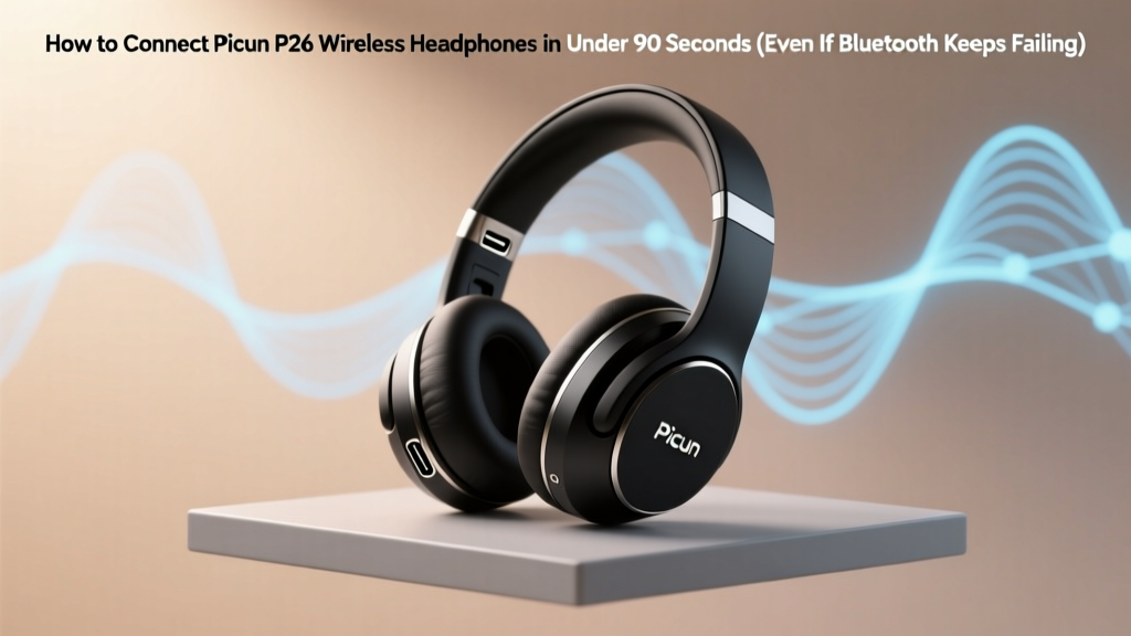 How to Connect Picun P26 Wireless Headphones in Under 90 Seconds (Even If Bluetooth Keeps Failing or Your Device Won’t Recognize Them)