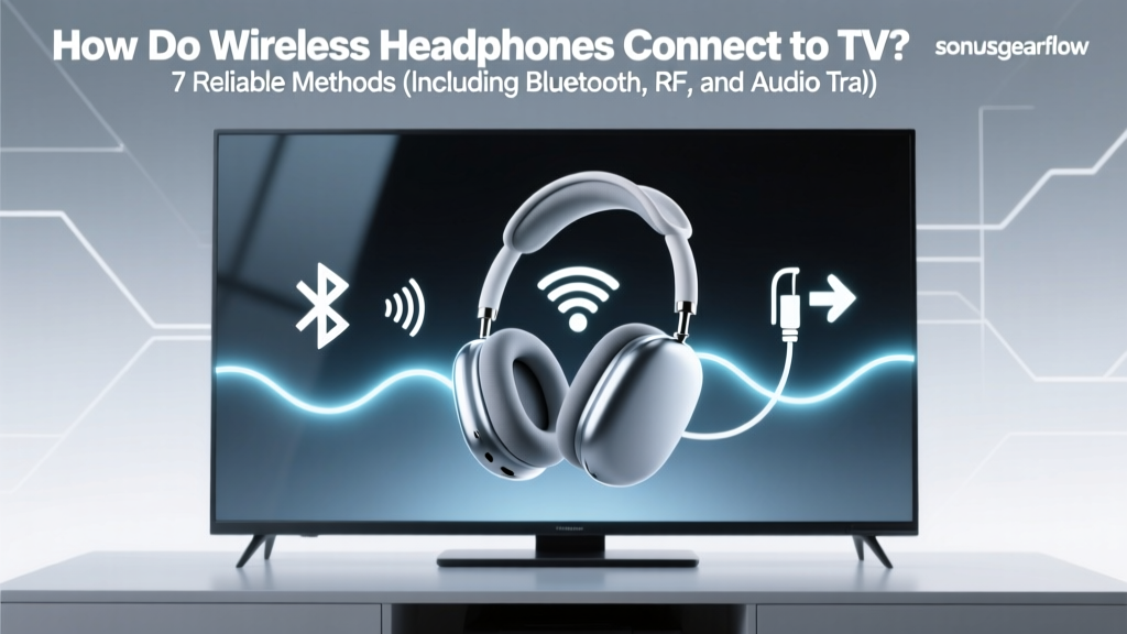 How Do Wireless Headphones Connect to TV? 7 Reliable Methods (Including Bluetooth, RF, and Audio Transmitters) — No More Lag, Dropouts, or Confusing Settings in 2024