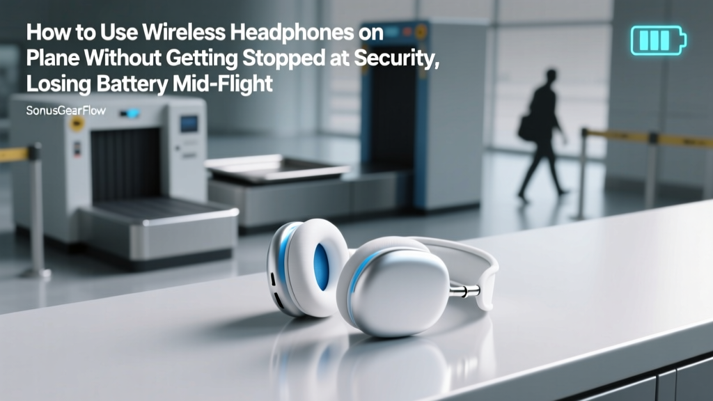 How to Use Wireless Headphones on Plane Without Getting Stopped at Security, Losing Battery Mid-Flight, or Annoying Your Seatmate — A Step-by-Step Airline-Approved Guide