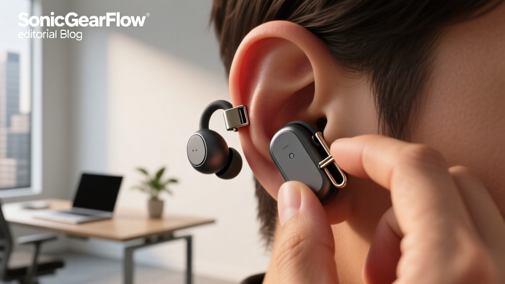 Stop Fumbling With Your Earbuds: The 5-Second Clip-On Method for Wireless Headphones With In-Ear Clips (No More Slipping, No More Adjusting, Guaranteed Fit)