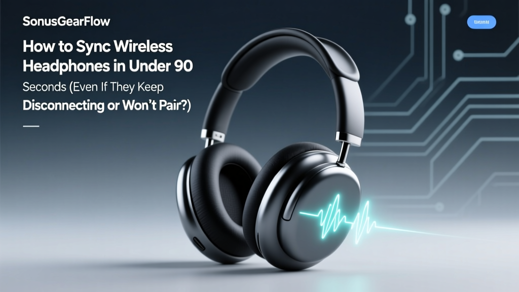 How to Sync Wireless Headphones in Under 90 Seconds (Even If They Keep Disconnecting or Won’t Pair With Your Laptop, Phone, or Tablet)