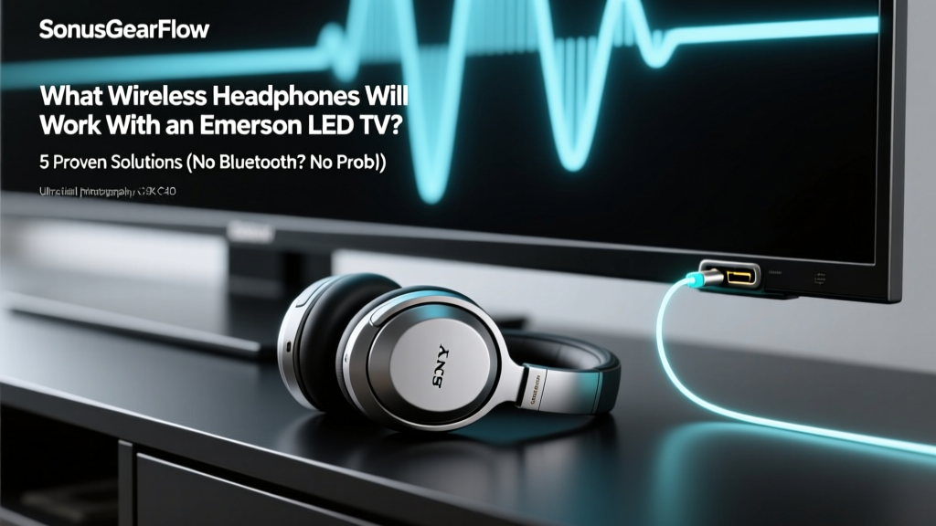 What Wireless Headphones Will Work With an Emerson LED TV? 5 Proven Solutions (No Bluetooth? No Problem — Here’s Exactly How to Connect Any Pair)