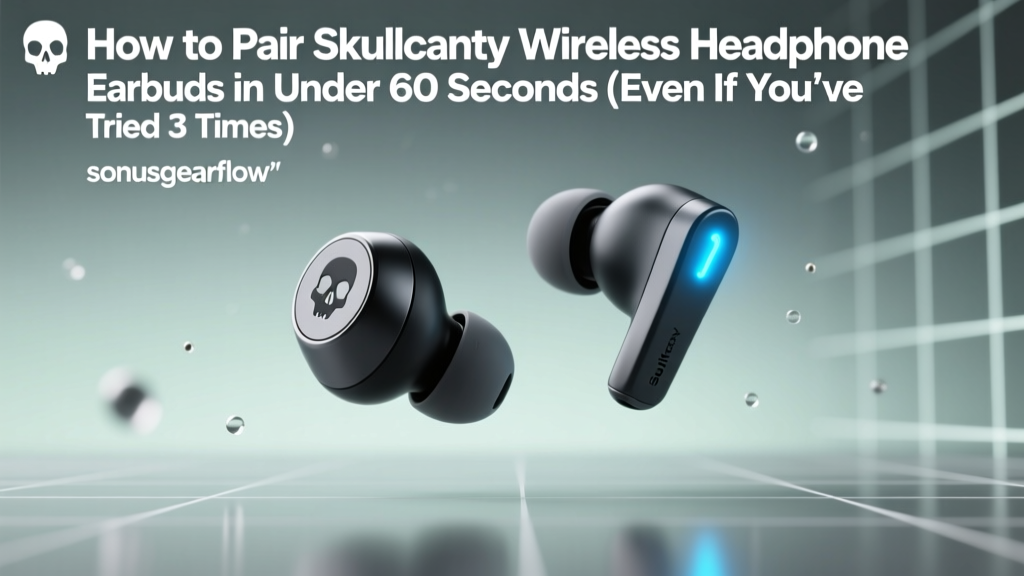 How to Pair Skullcandy Wireless Headphone Earbuds in Under 60 Seconds (Even If You’ve Tried 3 Times & Failed — Here’s the Exact Button Combo Your Model Needs)