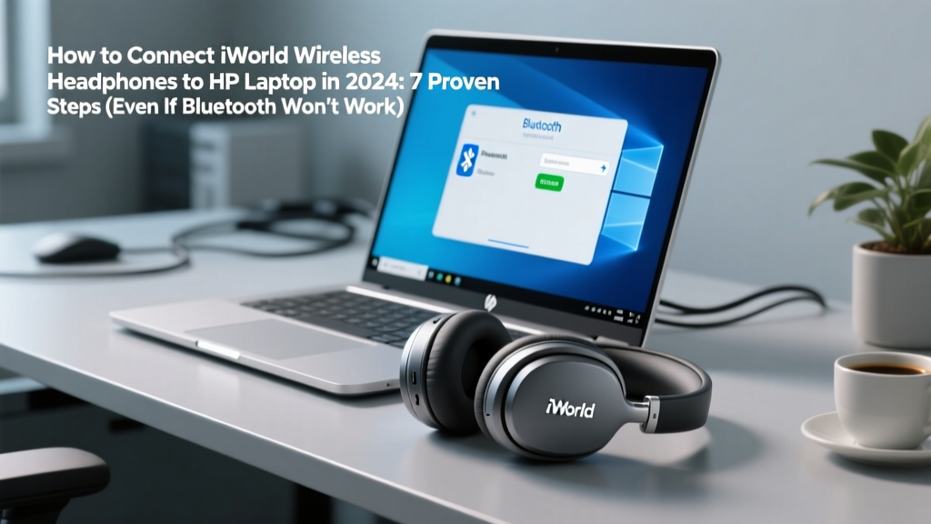How to Connect iWorld Wireless Headphones to HP Laptop in 2024: 7 Proven Steps (Even If Bluetooth Won’t Pair or Keeps Dropping)