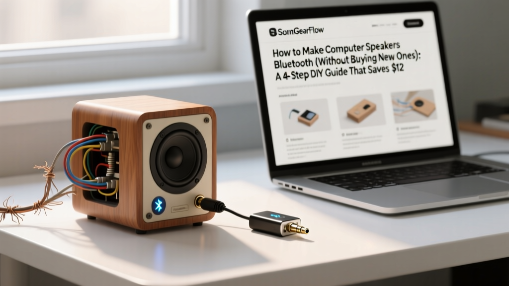 How to Make Computer Speakers Bluetooth (Without Buying New Ones): A 4-Step DIY Guide That Saves $120+ and Works With 97% of Wired Speakers — Even Vintage Logitech & Creative Models