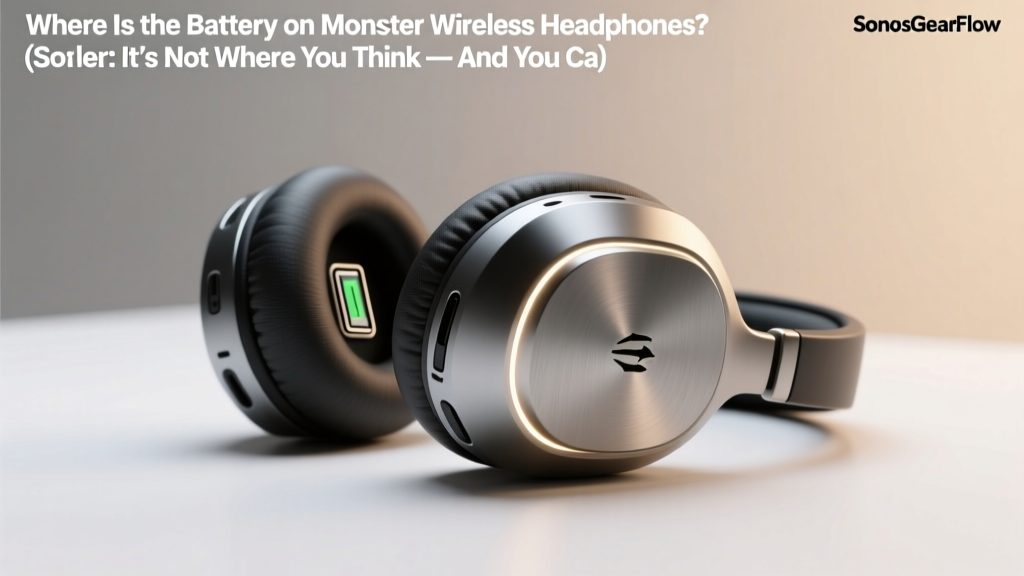 Where Is the Battery on Monster Wireless Headphones? (Spoiler: It’s Not Where You Think — And You Can’t Replace It Without Voiding Warranty)