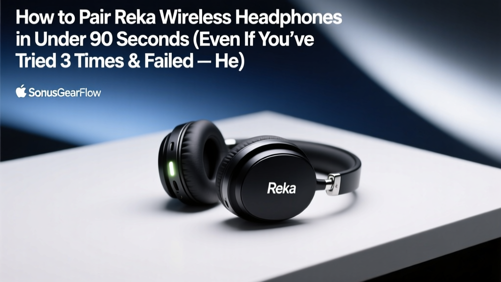 How to Pair Reka Wireless Headphones in Under 90 Seconds (Even If You’ve Tried 3 Times & Failed — Here’s the Exact Button Combo Your Manual Skipped)