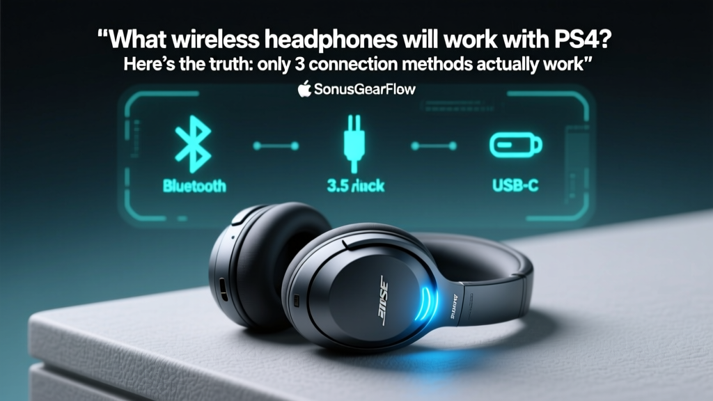 What wireless headphones will work with PS4? Here’s the truth: only 3 connection methods actually deliver low-latency, full-feature audio—and 92% of 'PS4-compatible' listings online fail at least one critical test.