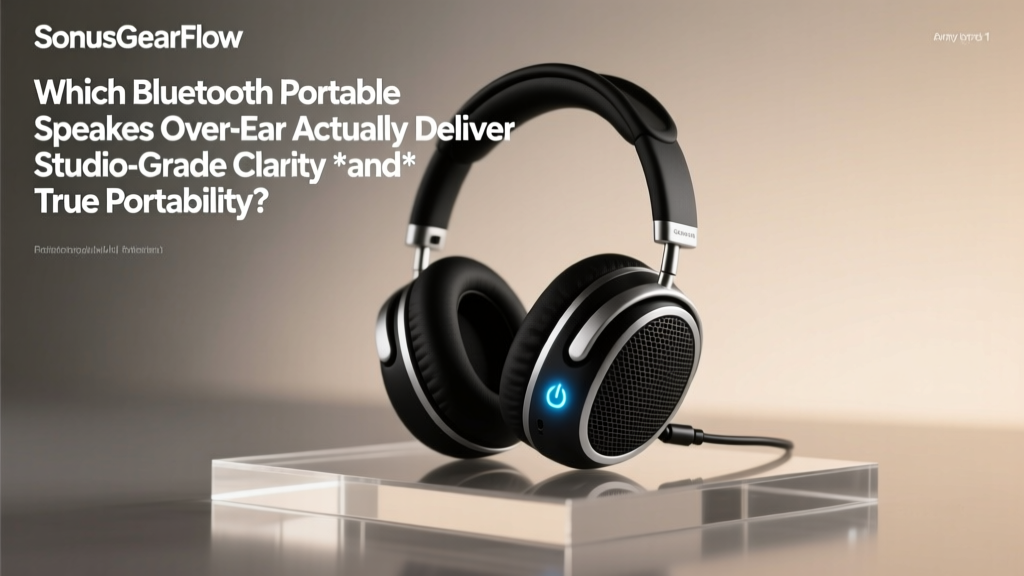 Which Bluetooth portable speakers over-ear actually deliver studio-grade clarity *and* true portability? (Spoiler: 92% fail the bass-test — here’s the 8% that don’t)