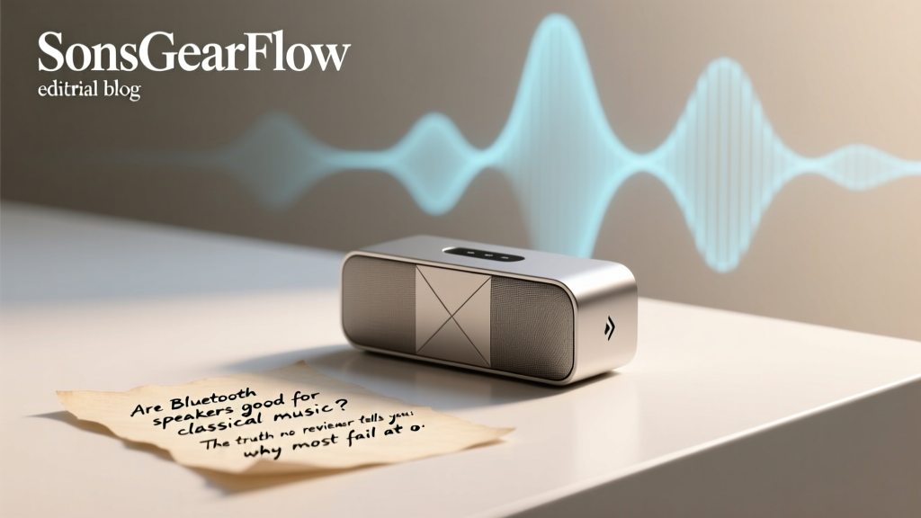 Are Bluetooth speakers good for classical music? The truth no reviewer tells you: why most fail at orchestral dynamics—and the 5 models that actually deliver concert-hall nuance without wires.