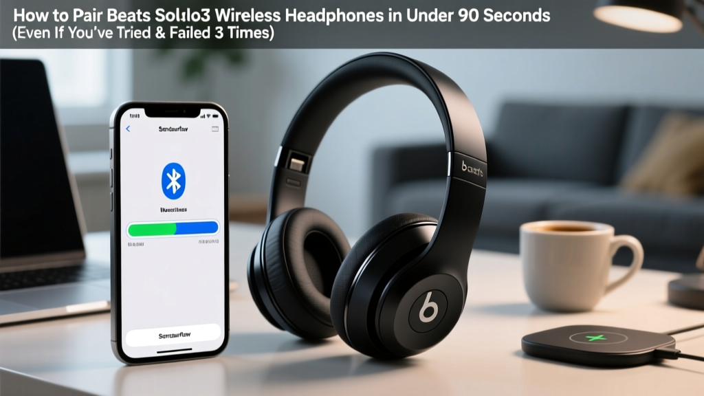 How to Pair Beats Solo3 Wireless Headphones in Under 90 Seconds (Even If You’ve Tried & Failed 3 Times — Here’s the Exact Button Combo Apple Doesn’t Tell You)