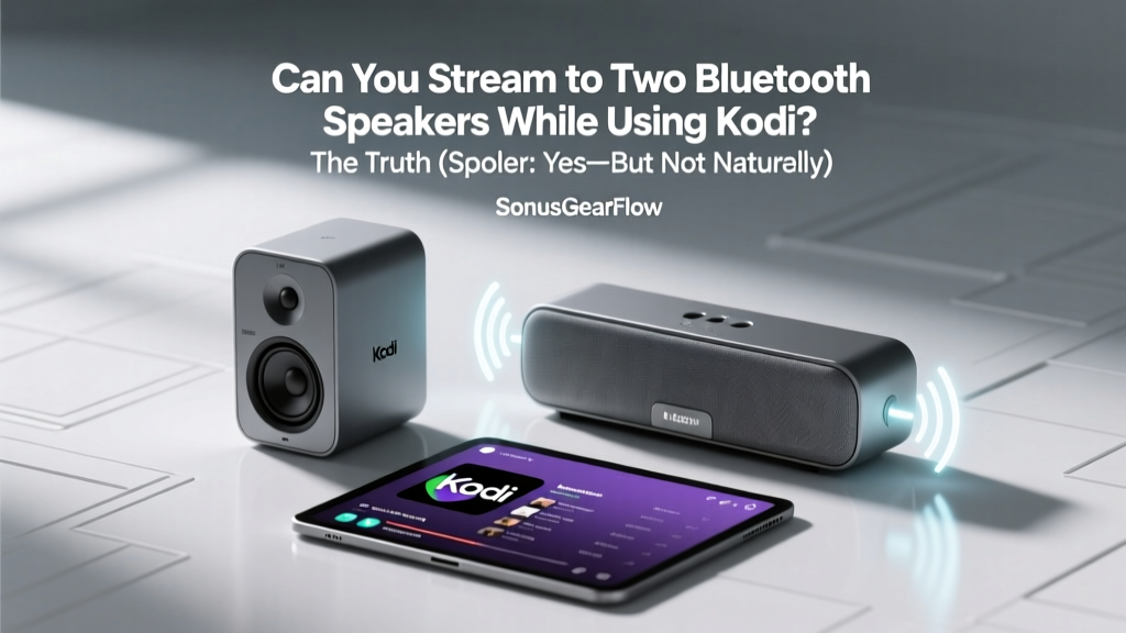 Can You Stream to Two Bluetooth Speakers While Using Kodi? The Truth (Spoiler: Yes—But Not Natively—and Here’s Exactly How to Do It Without Audio Sync Failures or Lag)