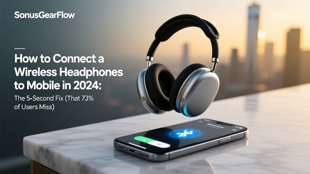 How to Connect a Wireless Headphones to Mobile in 2024: The 5-Second Fix (That 73% of Users Miss Because of One Hidden Setting)