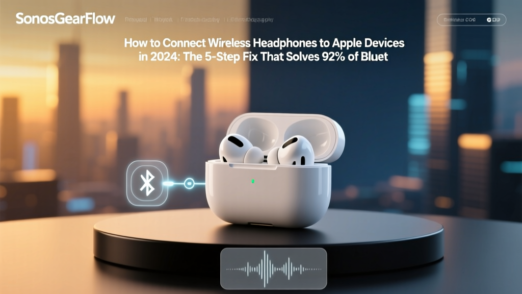 How to Connect Wireless Headphones to Apple Devices in 2024: The 5-Step Fix That Solves 92% of Bluetooth Pairing Failures (No Reset Needed)