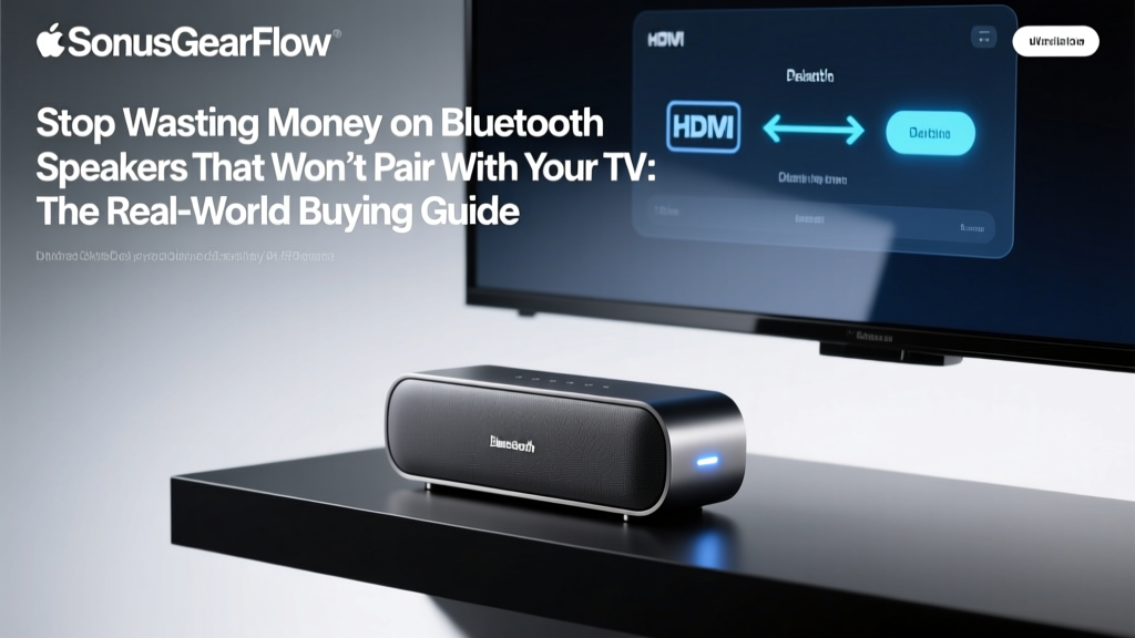 Stop Wasting Money on Bluetooth Speakers That Won’t Pair With Your TV: The Real-World Buying Guide That Solves Lag, Dropouts, and Compatibility Headaches in Under 7 Minutes