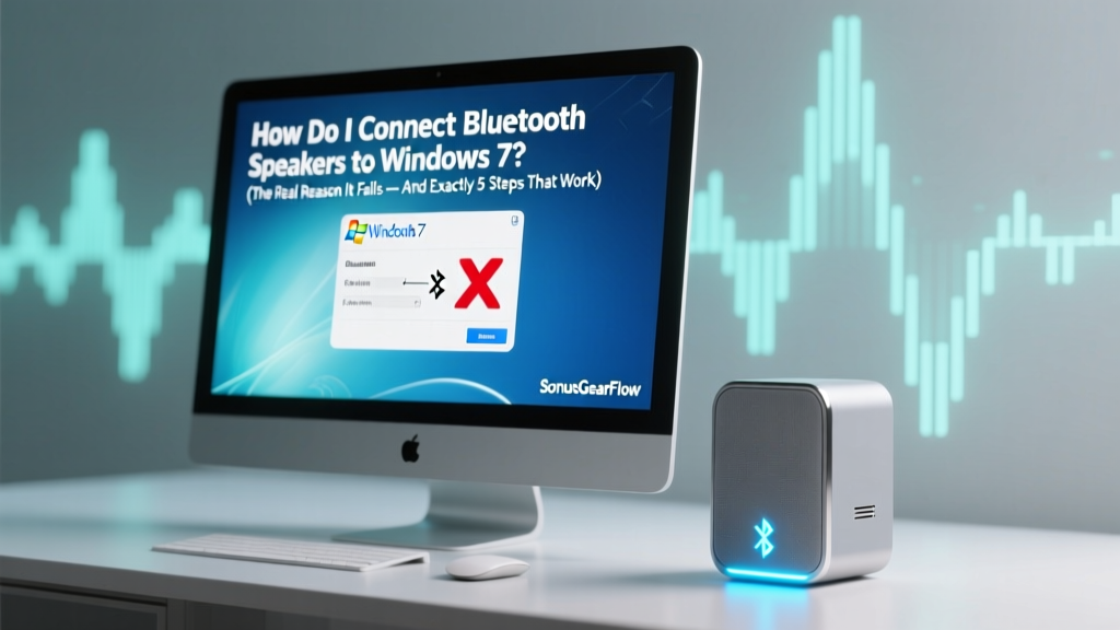 How Do I Connect Bluetooth Speakers to Windows 7? (The Real Reason It Fails — And Exactly 5 Steps That *Actually* Work in 2024)