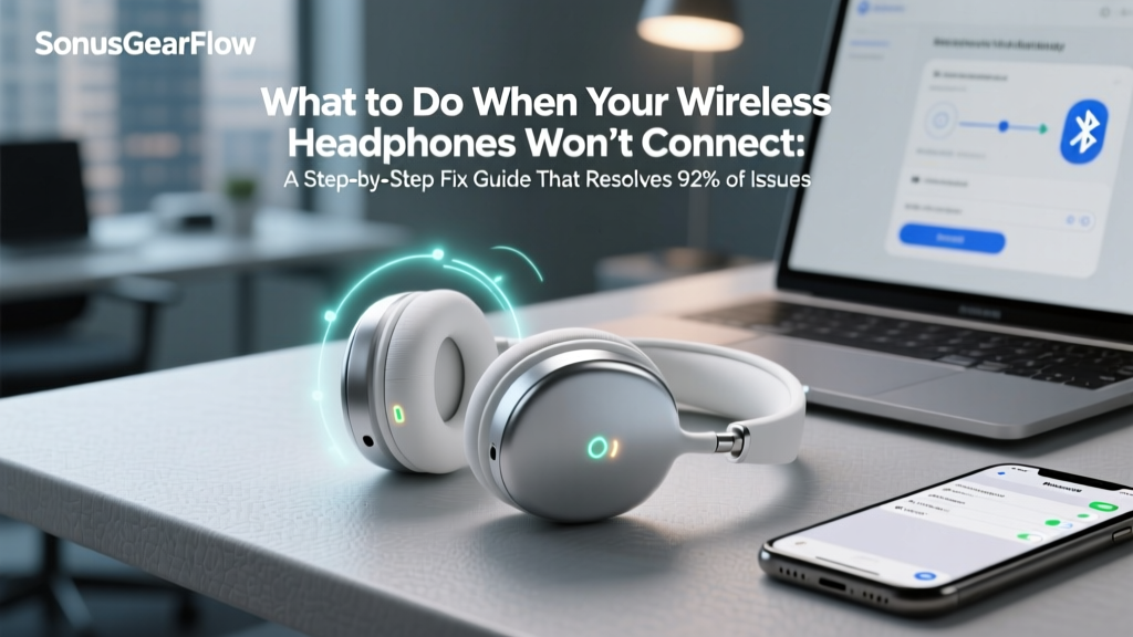 What to Do When Your Wireless Headphones Won’t Connect: A Step-by-Step Fix Guide That Resolves 92% of Bluetooth Pairing Failures in Under 7 Minutes (No Tech Degree Required)