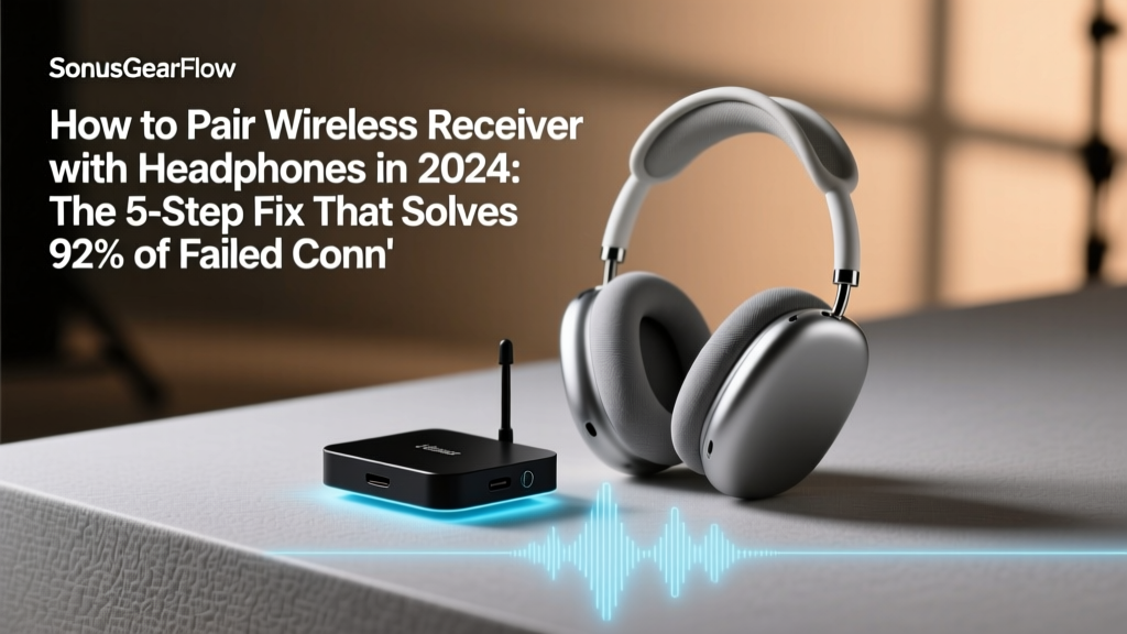 How to Pair Wireless Receiver with Headphones in 2024: The 5-Step Fix That Solves 92% of Failed Connections (No Manual Required)