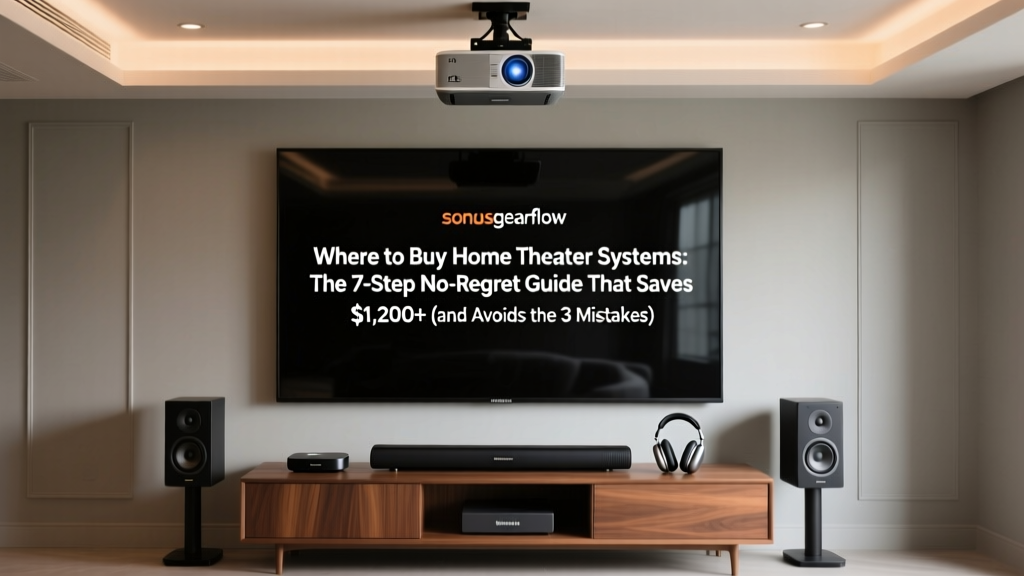 Where to Buy Home Theater Systems: The 7-Step No-Regret Guide That Saves $1,200+ (and Avoids the 3 Most Common Setup Disasters)